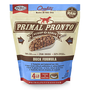 Primal PRONTO - Frozen Raw Dog Food: Duck